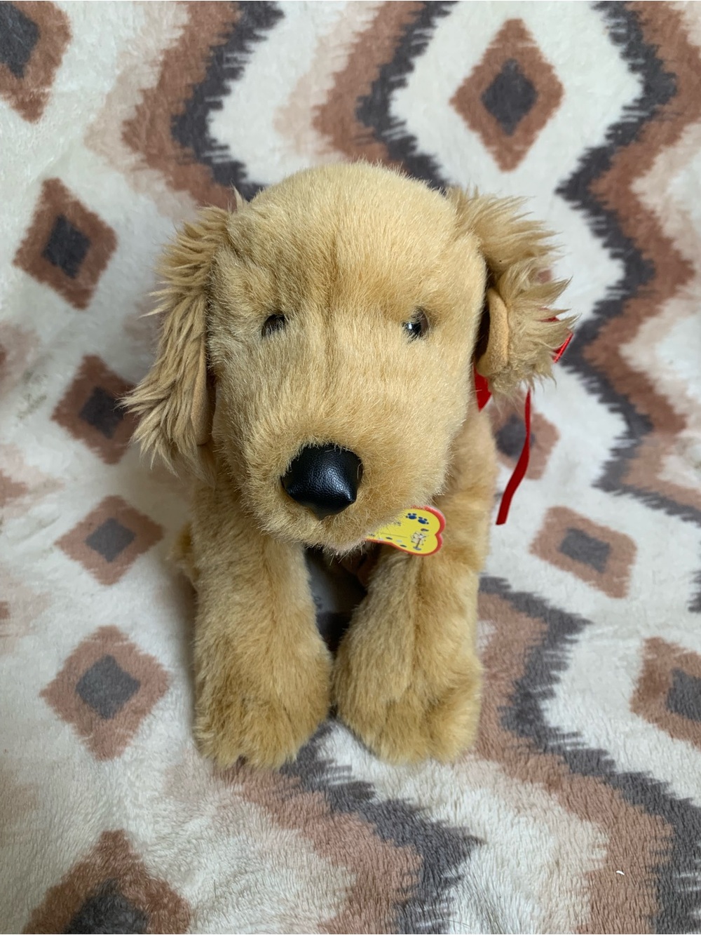 Build a Bear GOLDEN RETRIEVER with Collar 16" Dog Stuffed Animal Plush Toy
